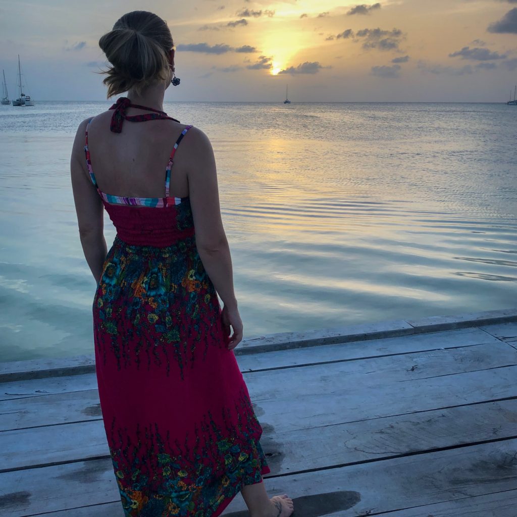 Pack one dress in your carry-on
