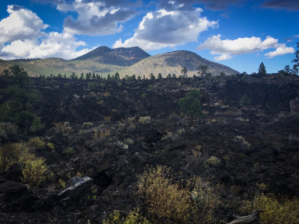 Sunset Crater Volcano in the background
