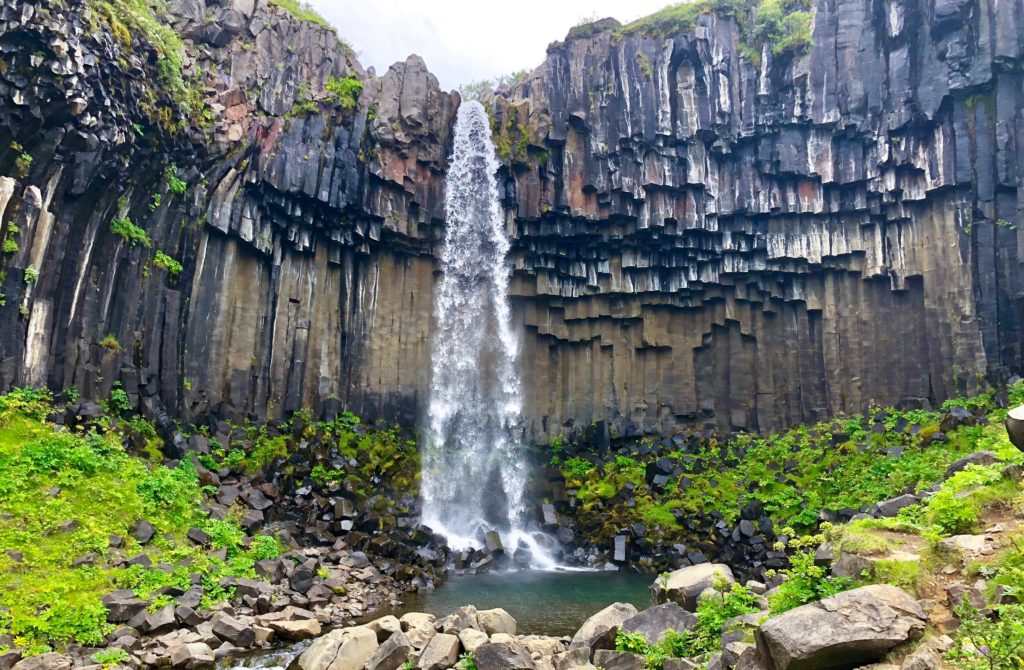 Svartifoss waterfall
