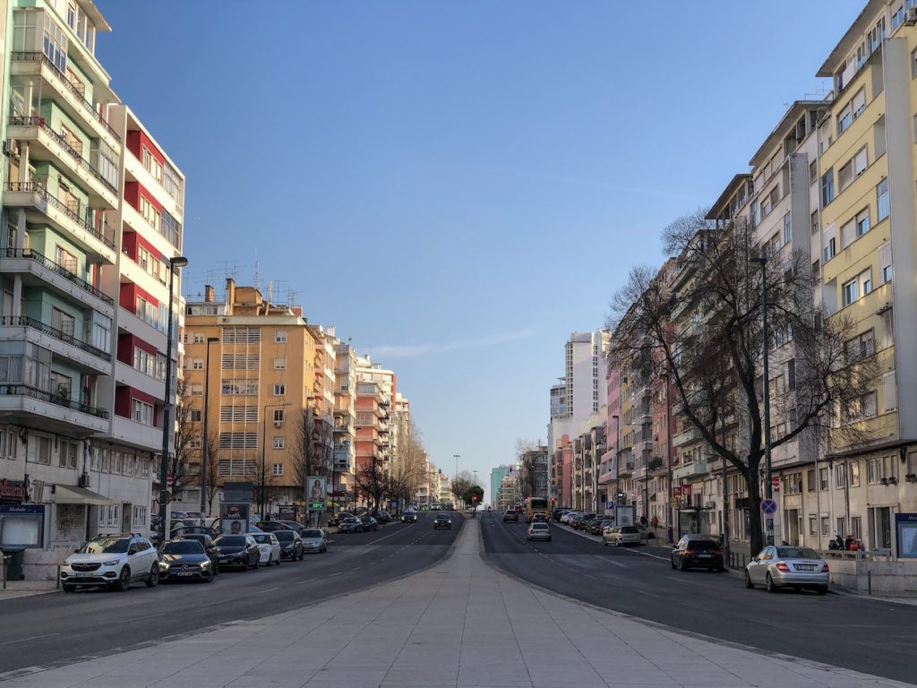 Streets of Portugal were relatively calm during coronavirus outbreak over spring break.