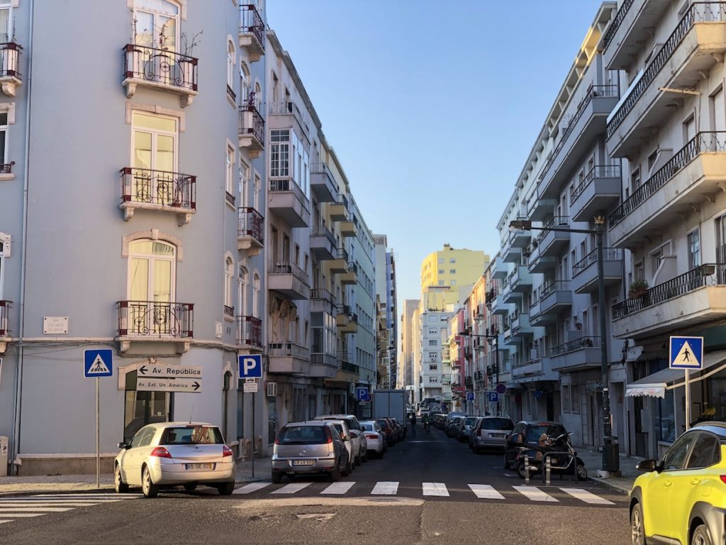 Few people were in the streets of Portugal following the coronavirus outbreak
