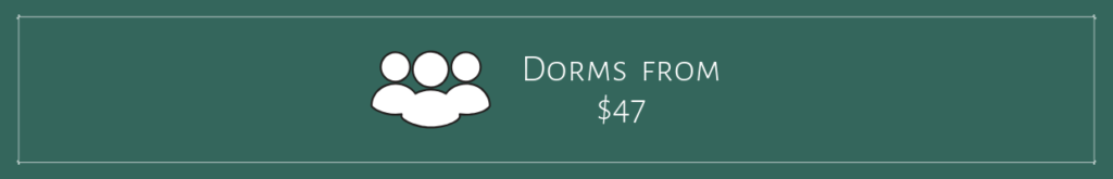 Text: dorms from $47