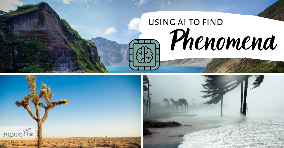 Using AI to Find Phenomena: A Guide for High School Earth Science Teachers